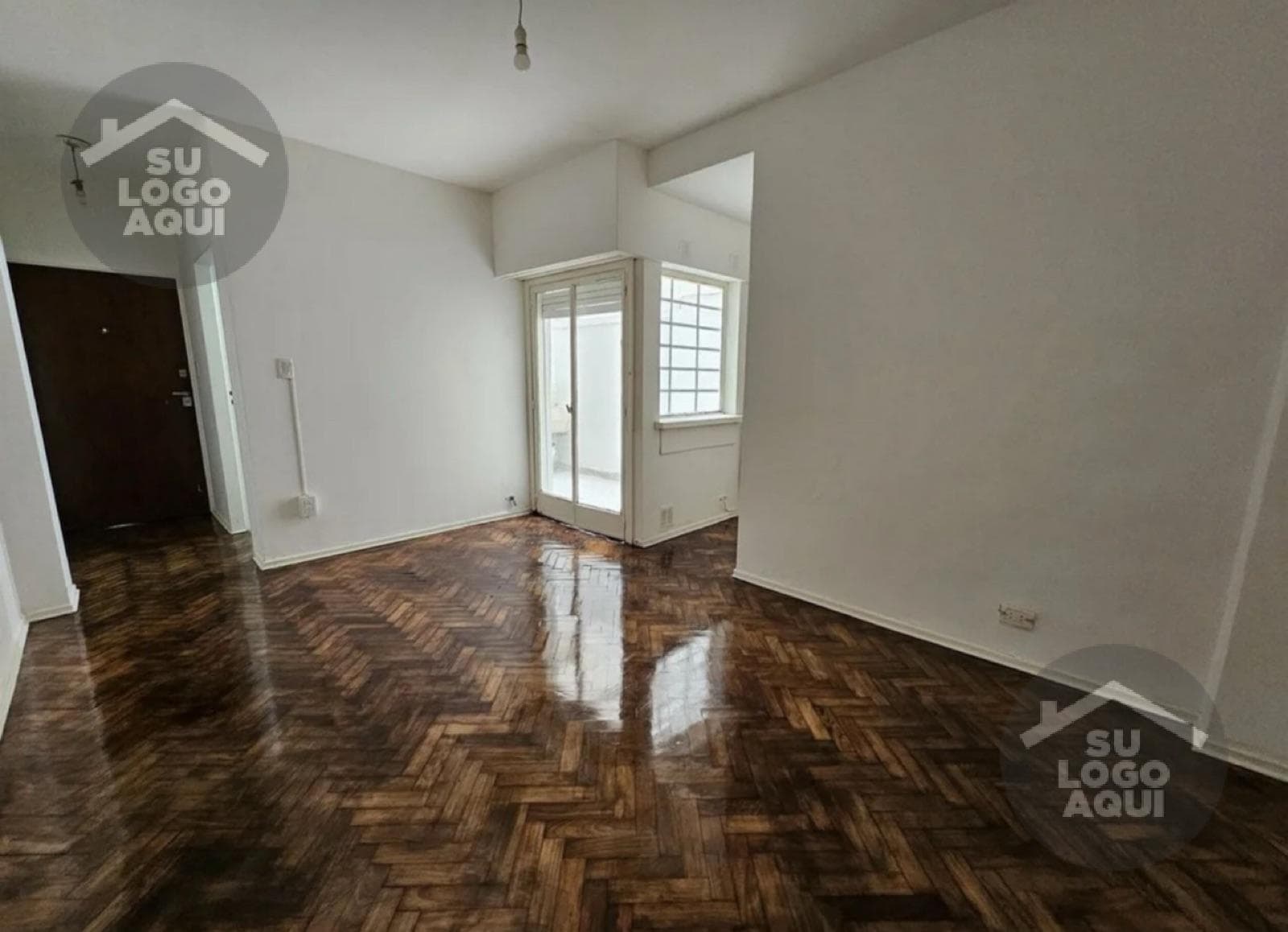 1-bedroom apartment with a patio