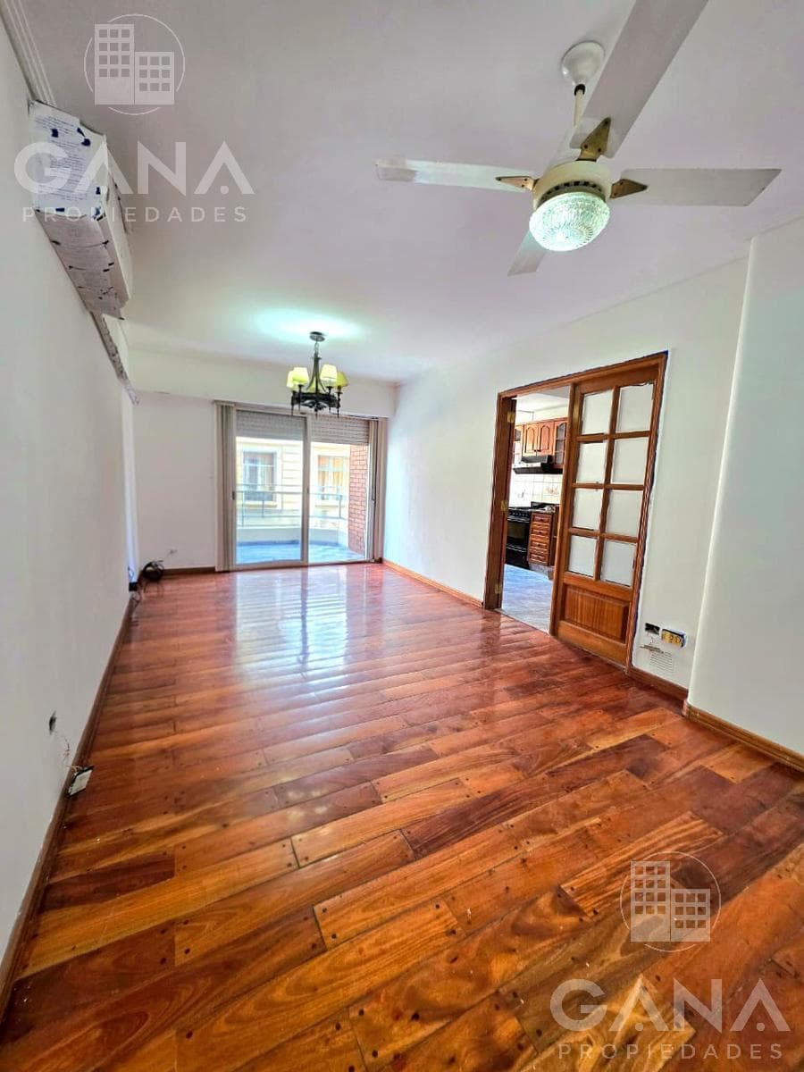 2-bedroom apartment for sale, facing the street, with a garage