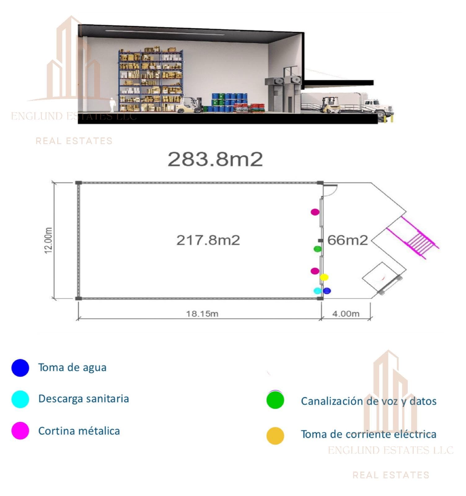 WINE CELLAR FOR RENT INSIDE THE PLAYA DEL CARMEN WHOLESALE MARKET