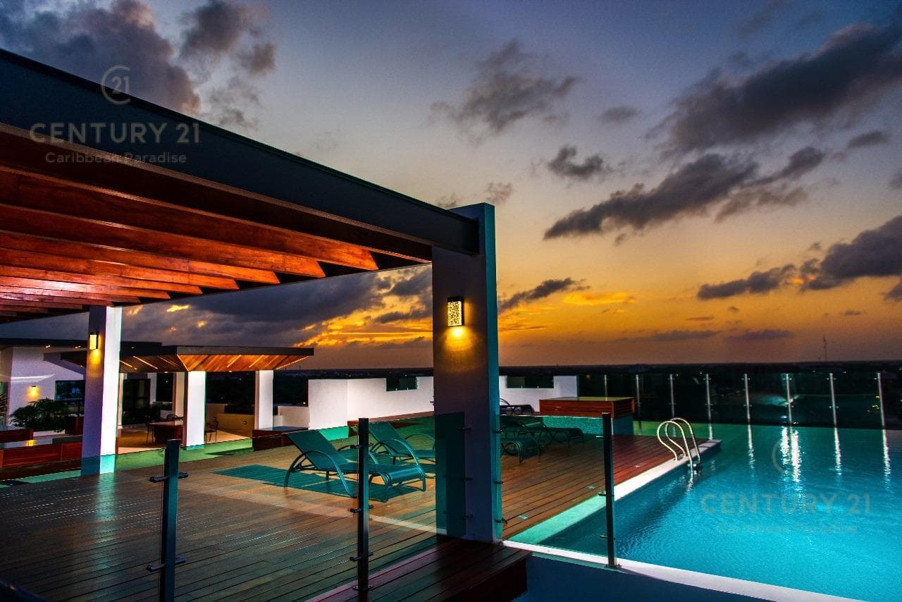 2-Bedroom Apartment for Rent in Playa Aurora with Views, Playa del CarmenApartment