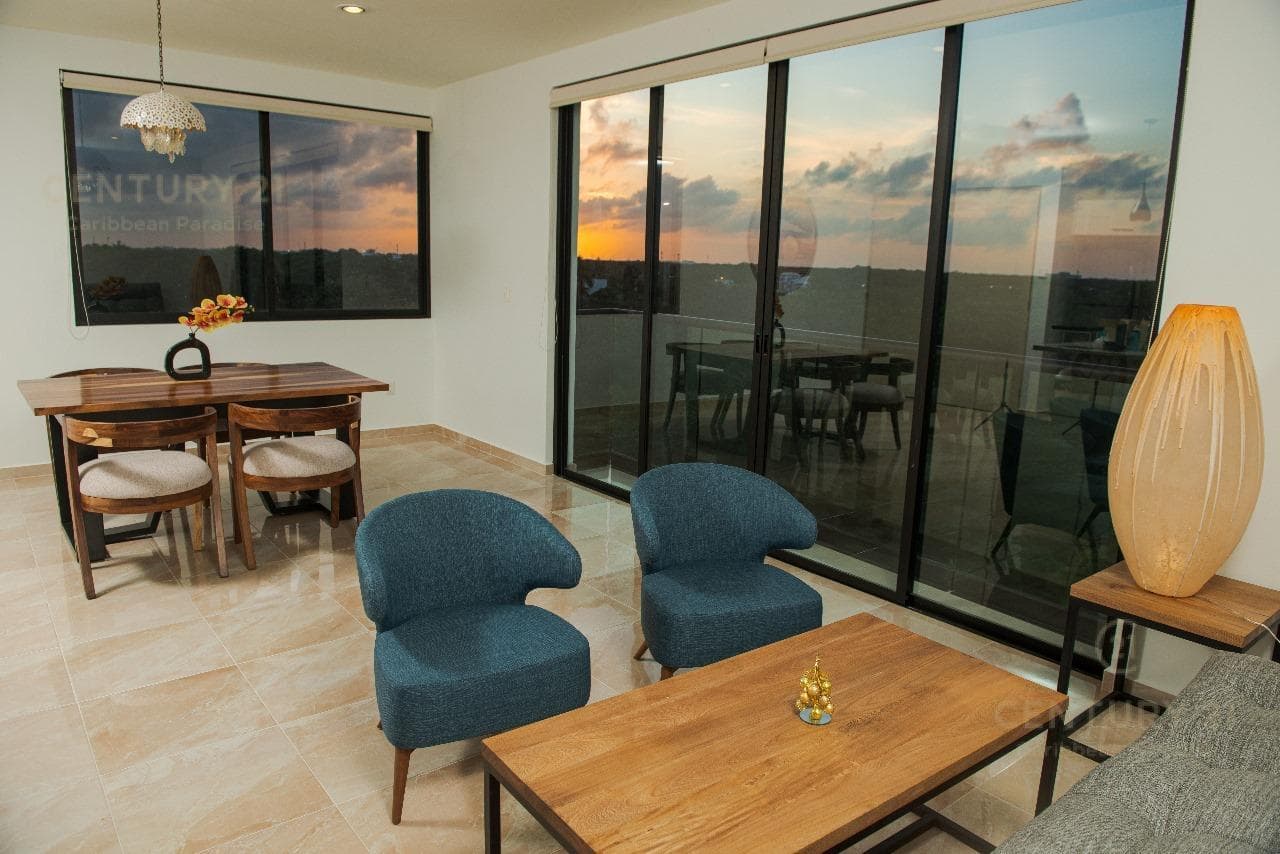 2-Bedroom Apartment for Rent in Playa Aurora with Views, Playa del CarmenApartment