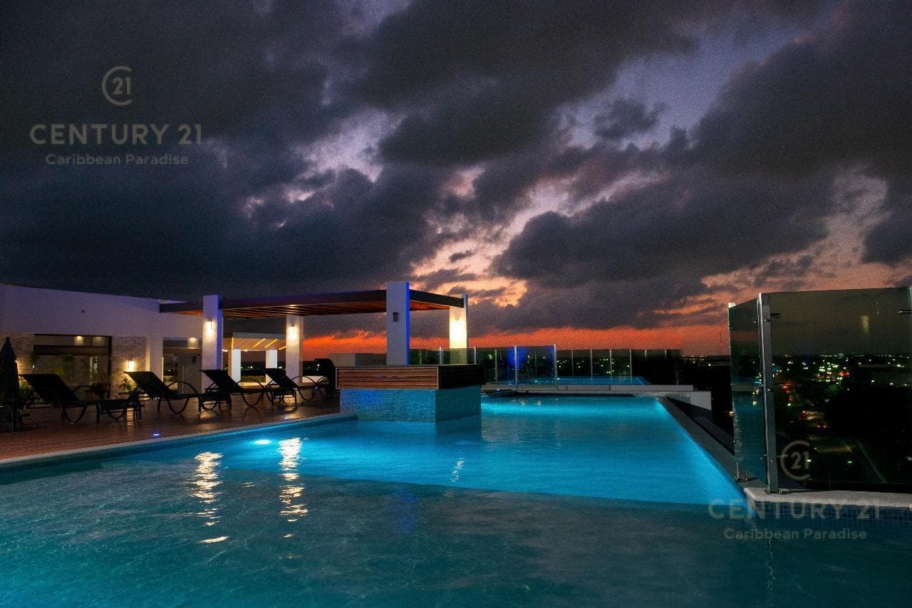 2-Bedroom Apartment for Rent in Playa Aurora with Views, Playa del CarmenApartment