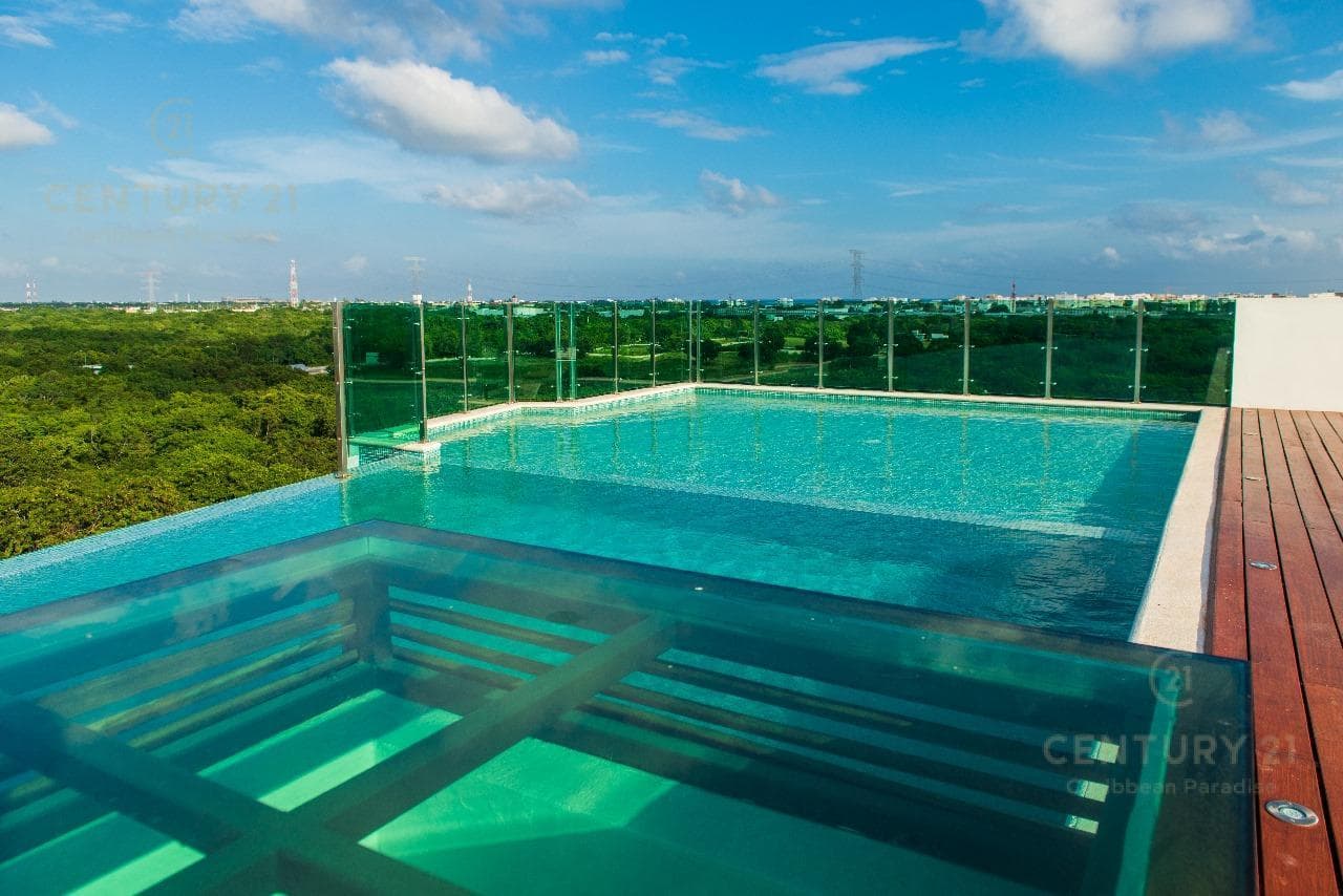 2-Bedroom Apartment for Rent in Playa Aurora with Views, Playa del CarmenApartment