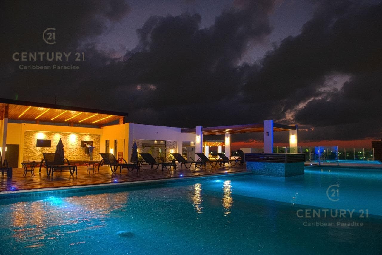 2-Bedroom Apartment for Rent in Playa Aurora with Views, Playa del CarmenApartment