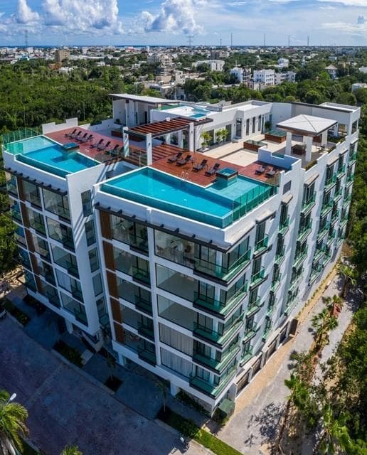 2-Bedroom Apartment for Rent in Playa Aurora with Views, Playa del CarmenApartment