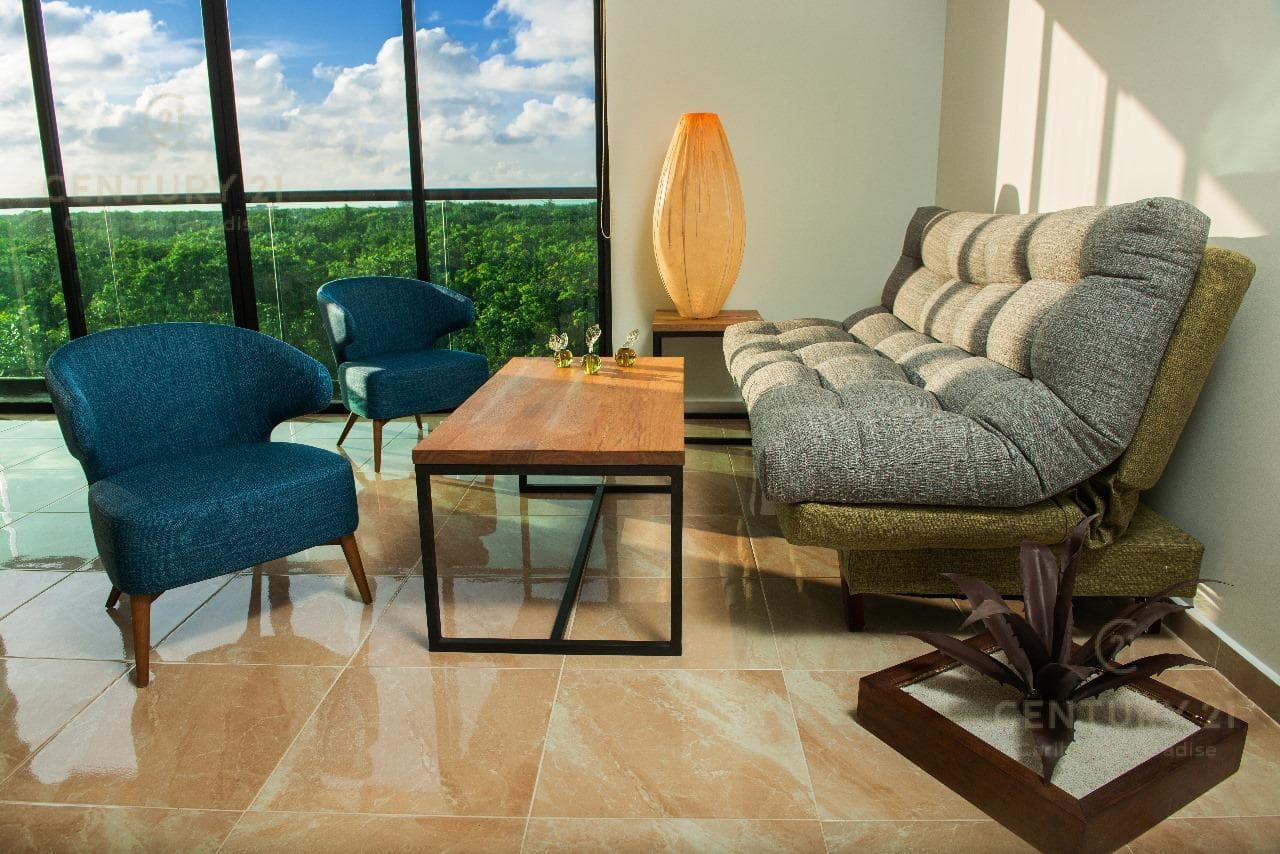 2-Bedroom Apartment for Rent in Playa Aurora with Views, Playa del CarmenApartment