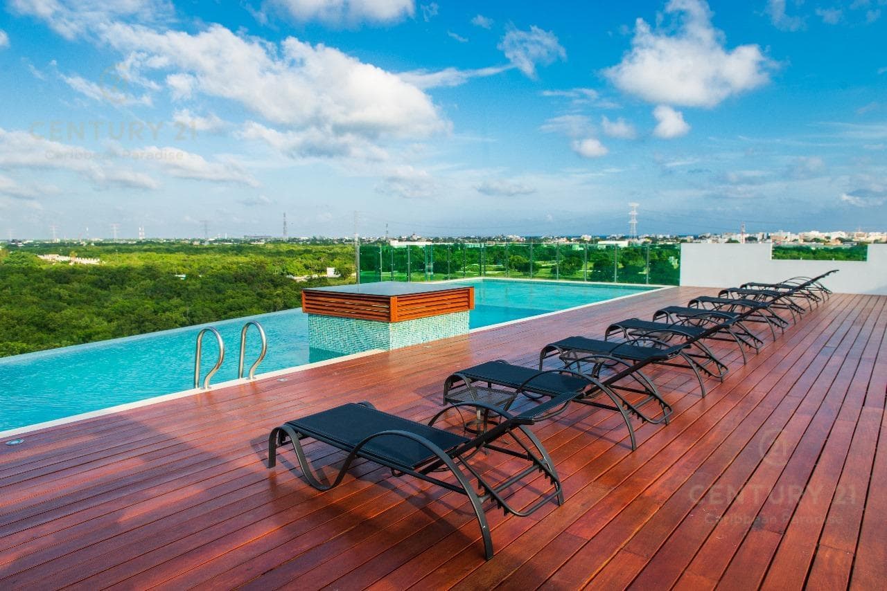 2-Bedroom Apartment for Rent in Playa Aurora with Views, Playa del CarmenApartment