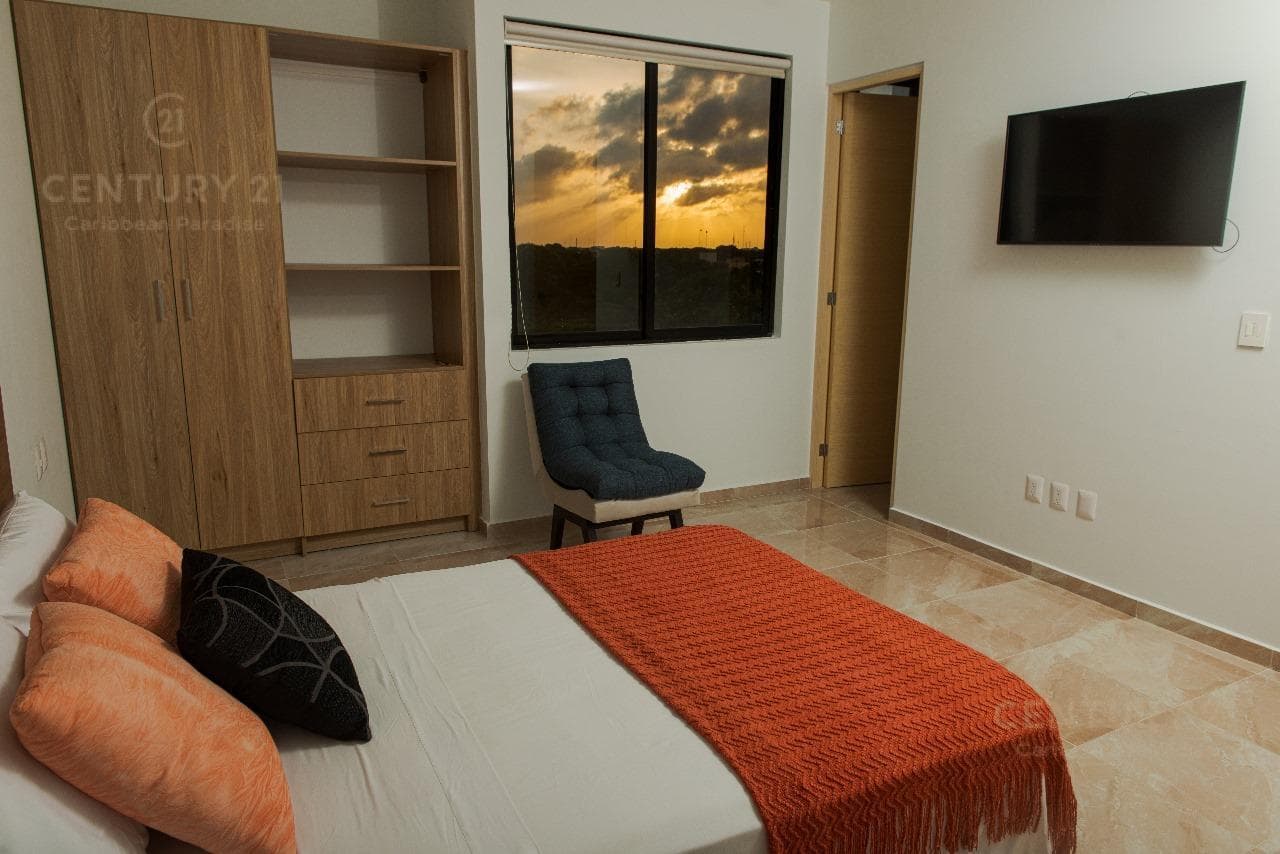 2-Bedroom Apartment for Rent in Playa Aurora with Views, Playa del CarmenApartment