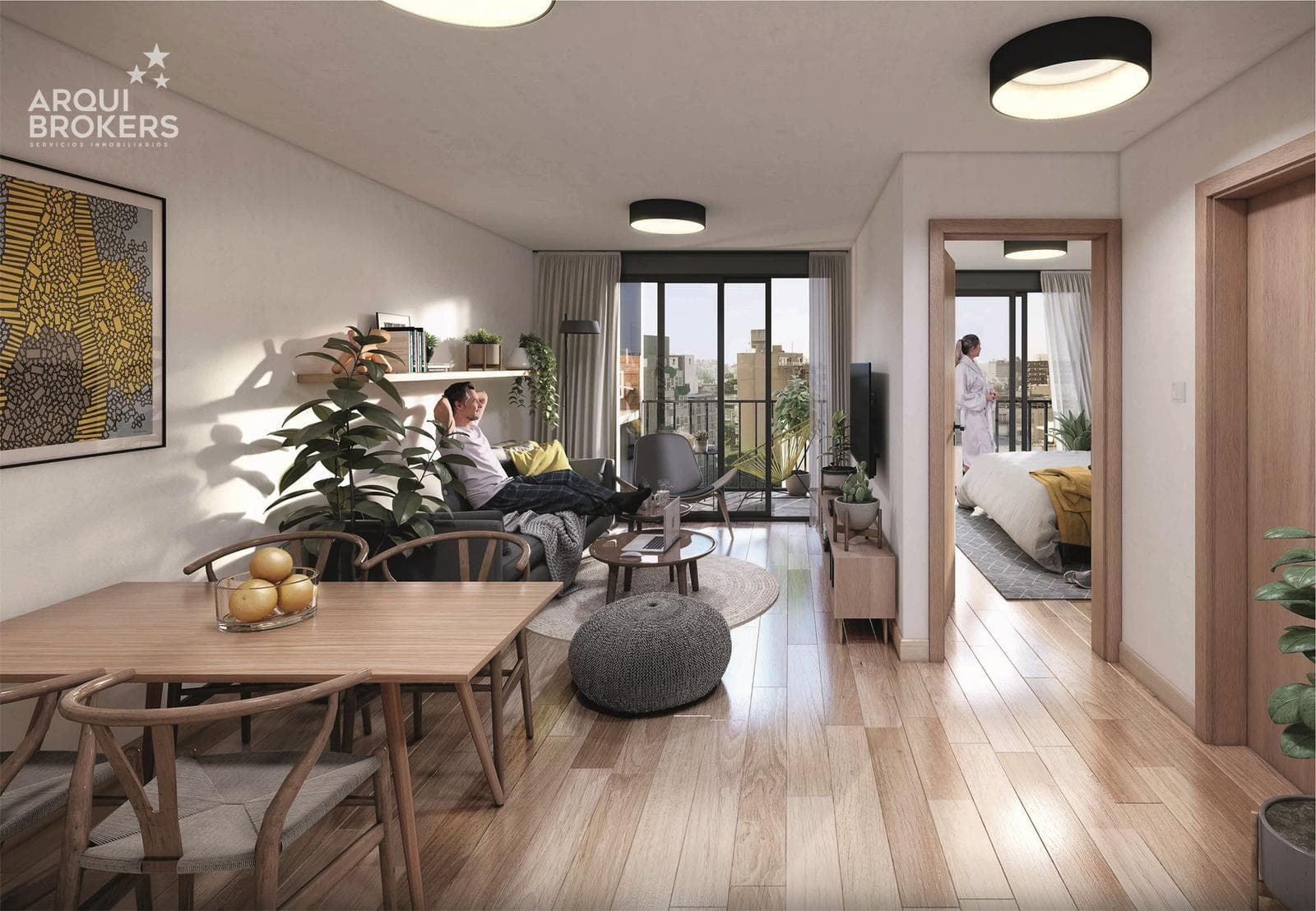 One-Bedroom Apartment for Sale in Parque Rodó - 1001