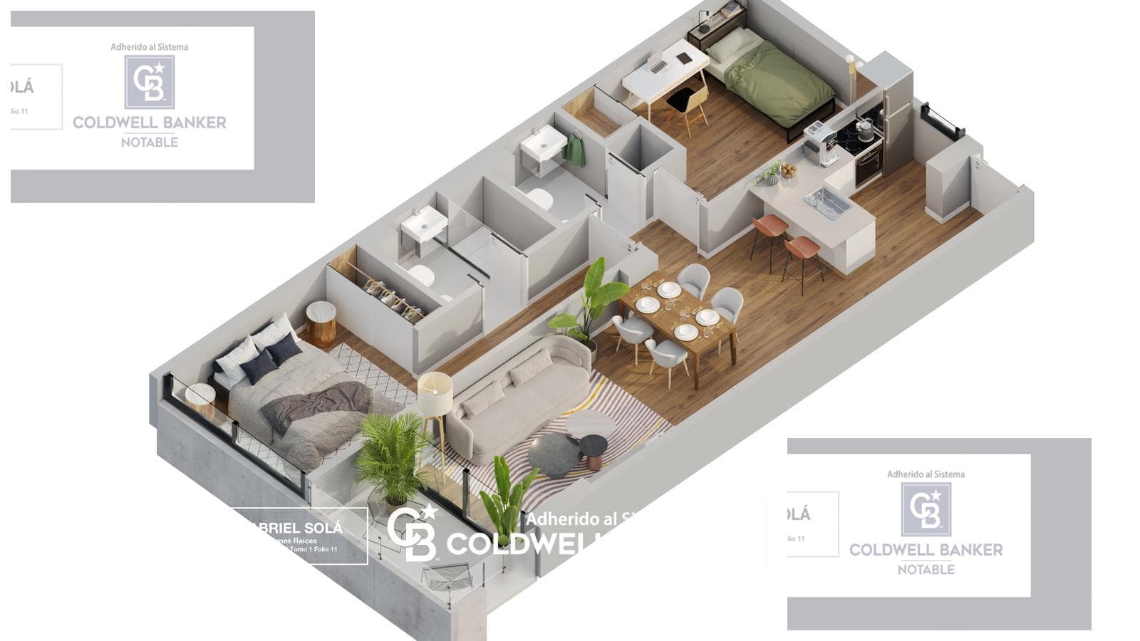 FOR SALE / 3-room apartment, 64 m², Santa Fe 5022 - Palermo