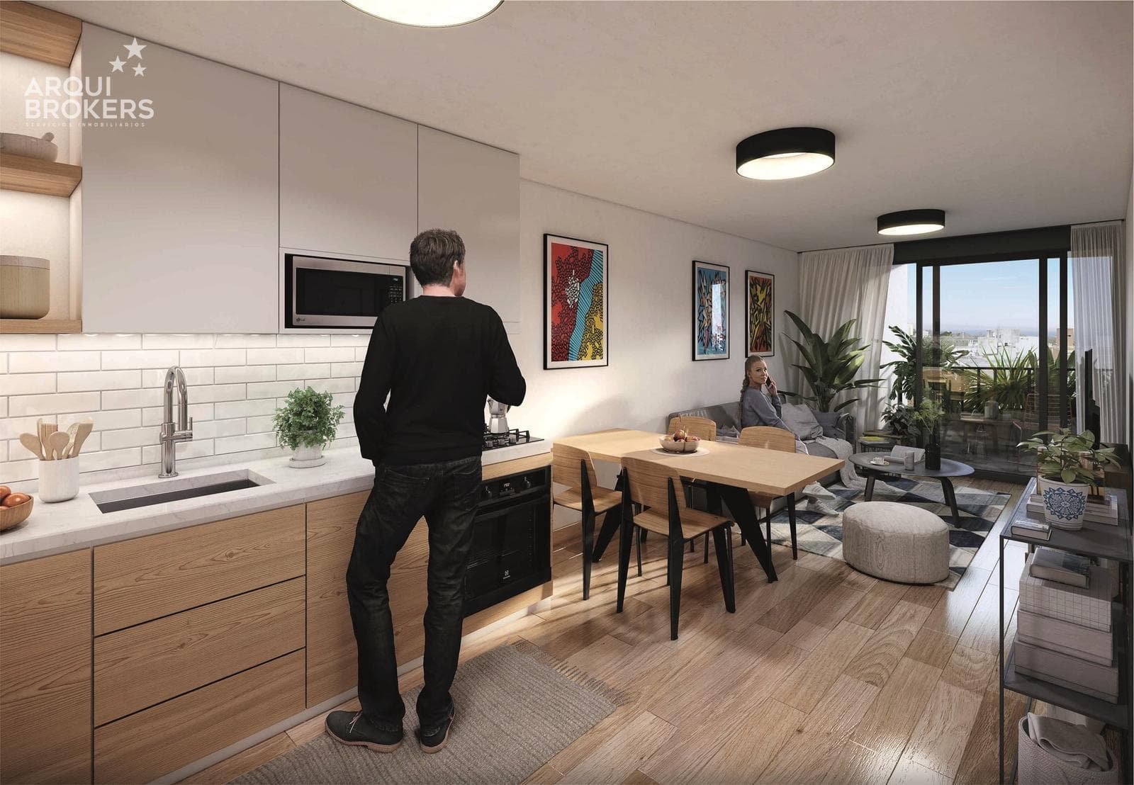 One-bedroom apartment for sale in Parque Rodó - 802