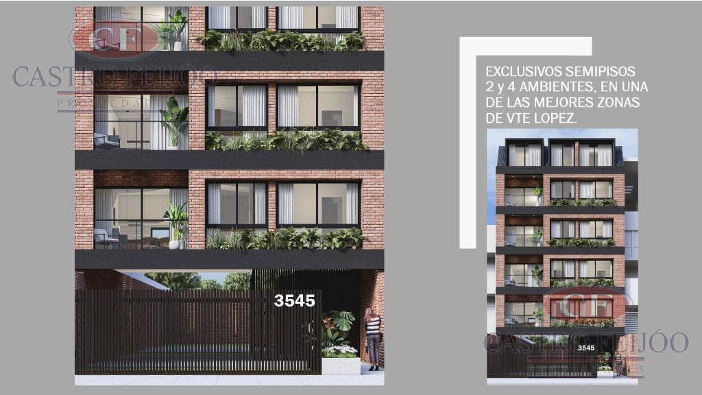 3500 Rawson – La Lucila | 2 bedrooms facing the street (potentially 3) | Balcony | Completion in 2027 | MORA Building