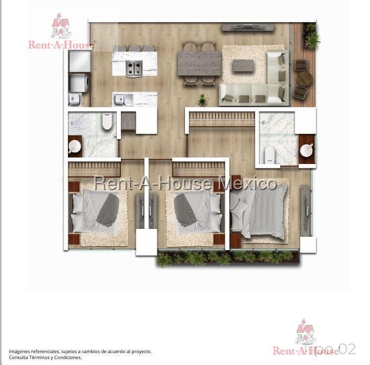 Apartment for Sale in Álvaro Obregón, San Ángel. Phone: 26-1791