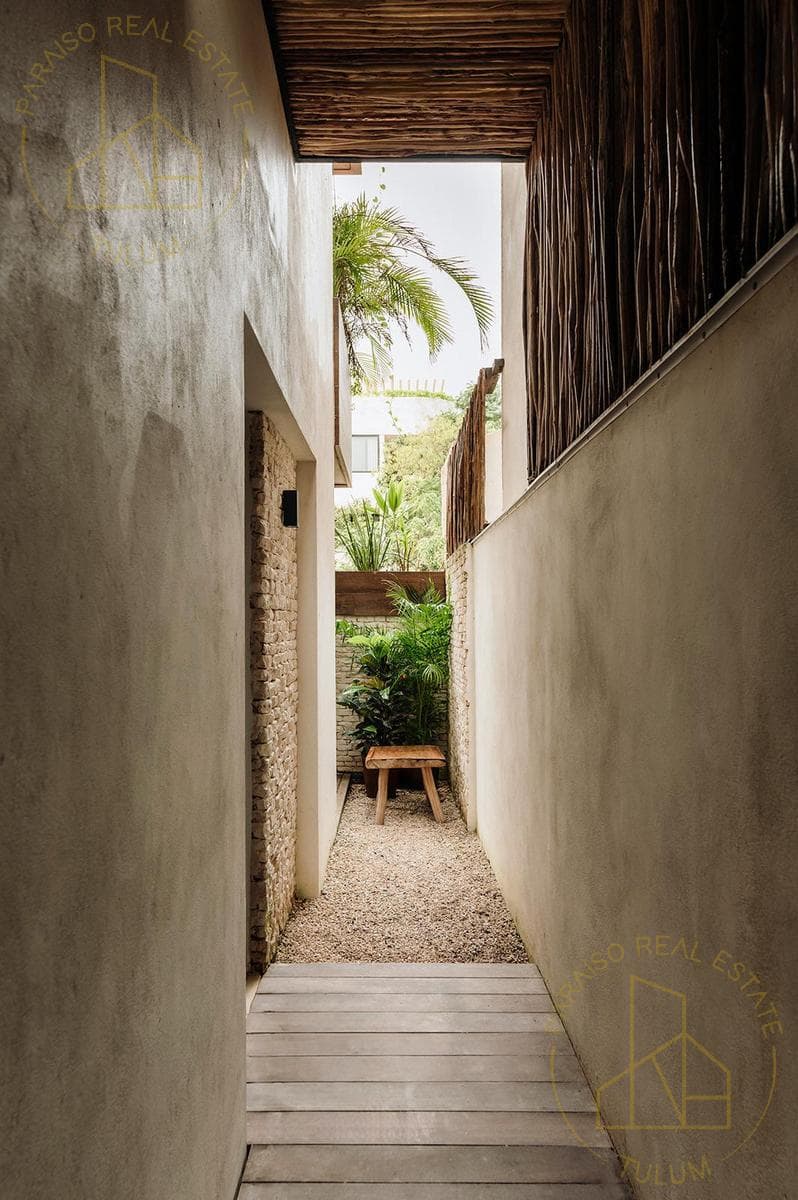 Ground-floor rental with private plunge pool and 1 bedroom in Angelique, Region 15, Tulum