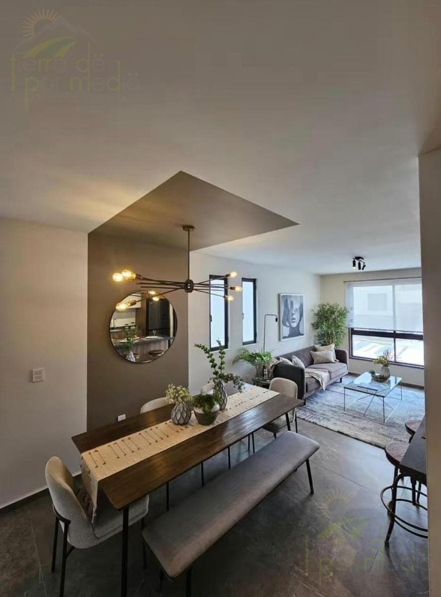 Apartment with a Roof Garden on a Private Street in the El Mirador Neighborhood, Querétaro