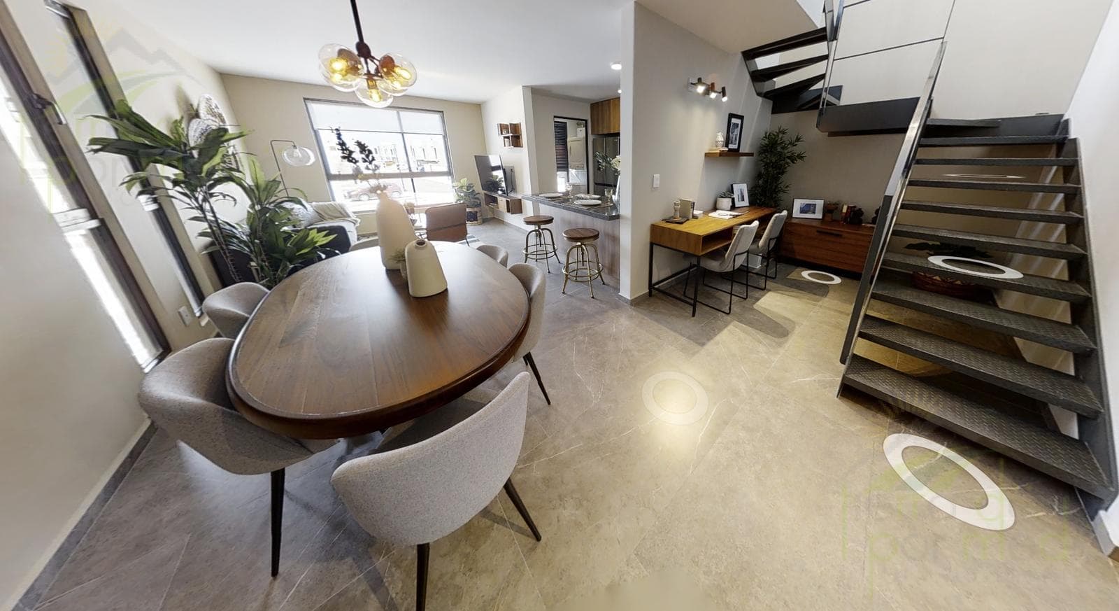Apartment with a Roof Garden on a Private Street in the El Mirador Neighborhood, Querétaro