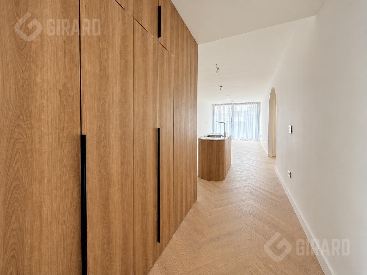 Brand-new 3-room apartment with a garage in the Guemes neighborhood.