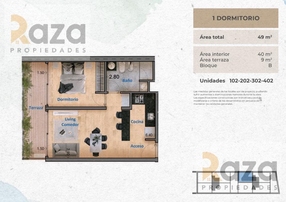 For Sale: New 1-Bedroom Apartment in Pocitos