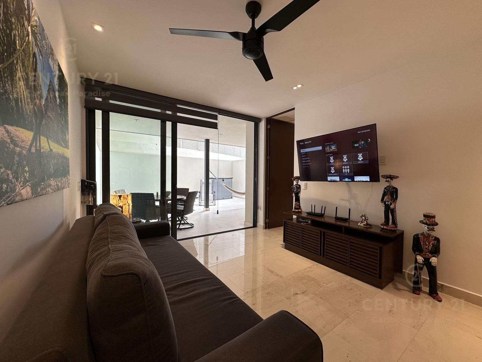 Apartment for Sale on Ground Floor, Furnished, Marila, 2BR/2.5BA, Marila, Playa del Carmen, P4528