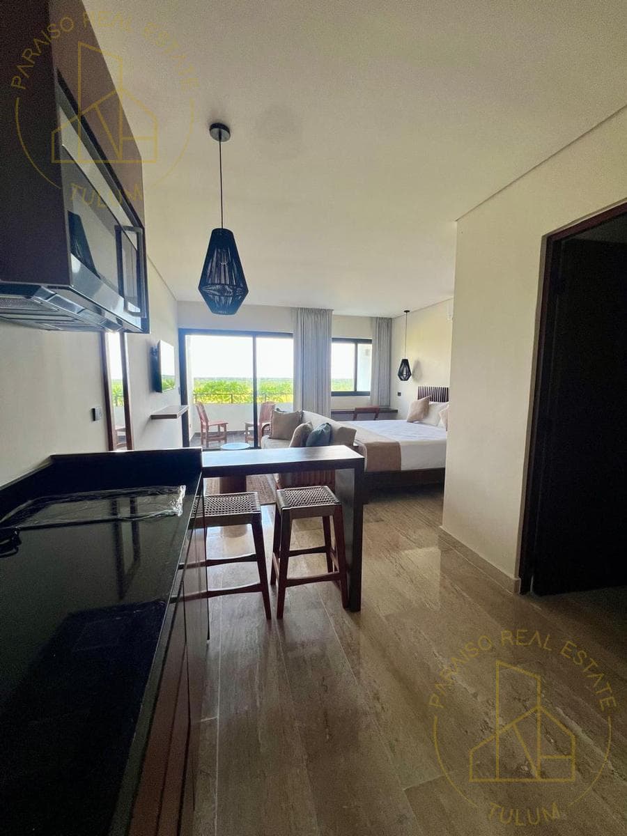 Apartment: New apartment on the Mahahual boardwalk, right on the beach.