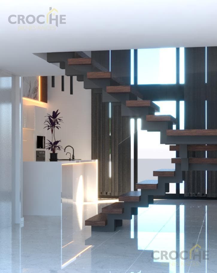 New 3-story apartment for sale in Las Animas, Xalapa, Veracruz, in the Volkswagen area