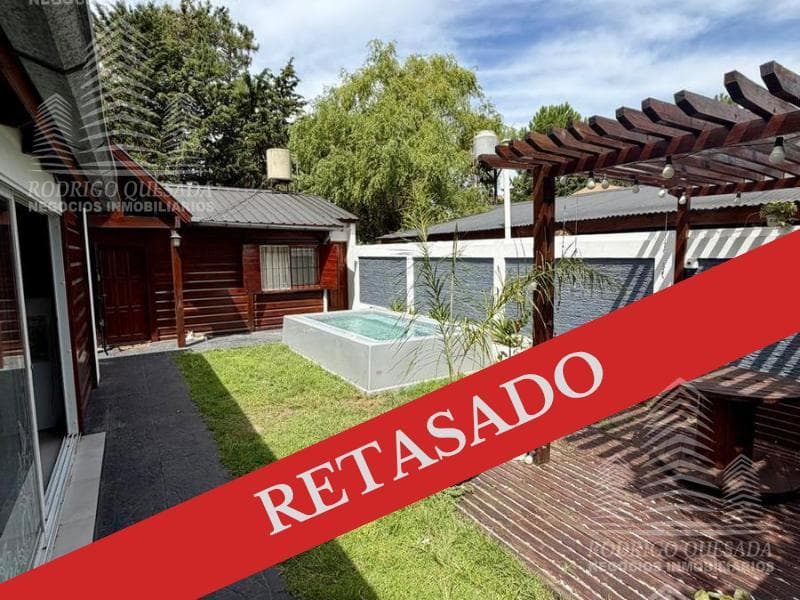 Beautiful cabin-style home with a pool in a gated community!!