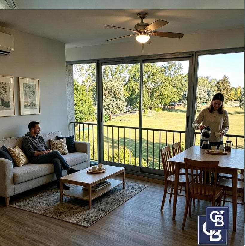 Brand-new 2-room apartment for sale in Pueblo Caamaño, Pilar
