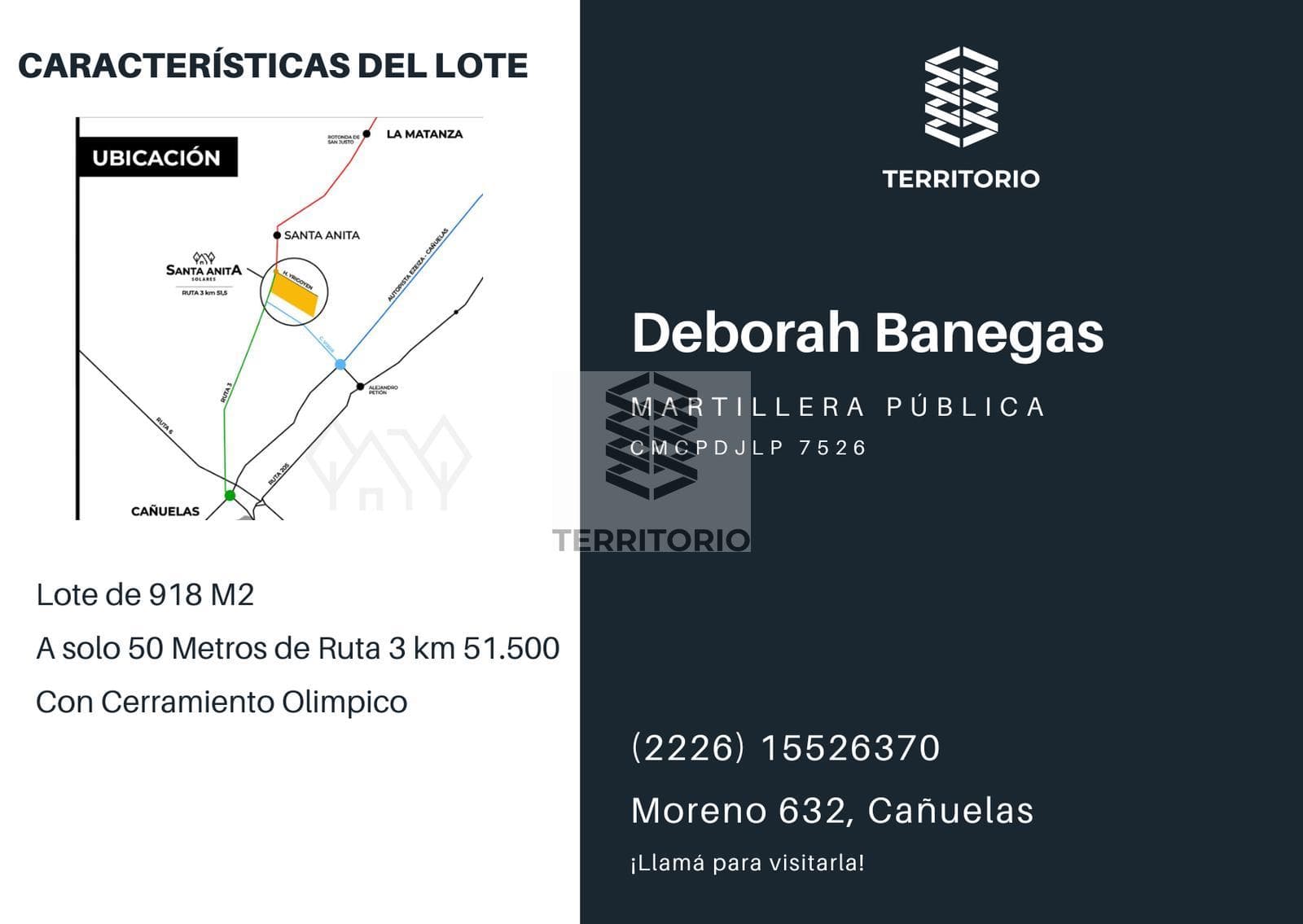 900-square-meter lot with improvements and title deed