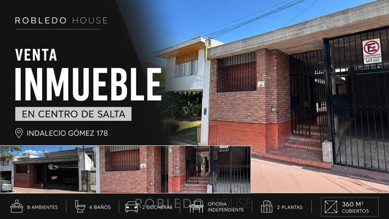 House for sale and/or rent for commercial use, 7 rooms, Downtown Salta City
