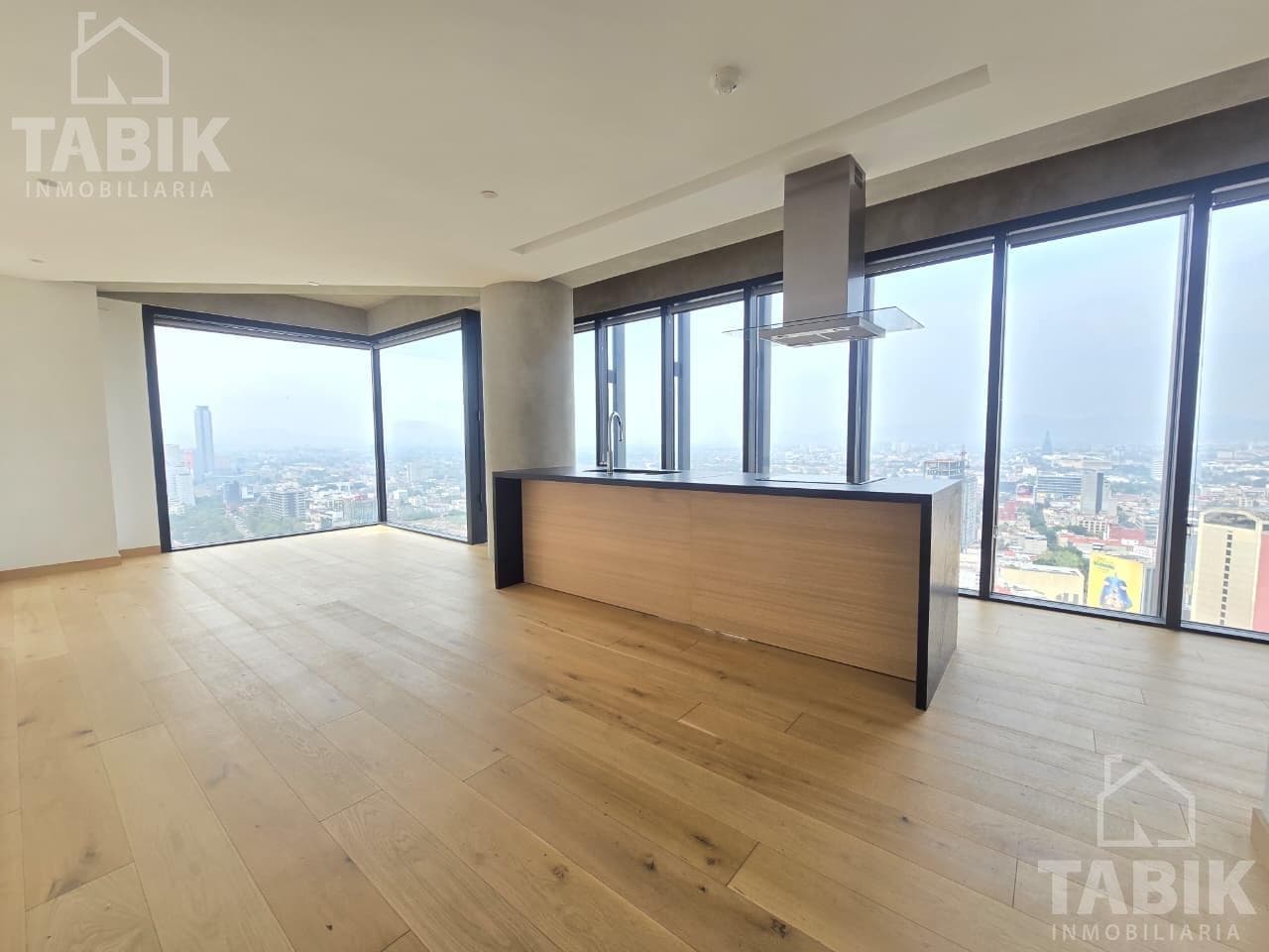 Brand-new 104-square-meter apartment for rent with more than 10 amenities on Reforma