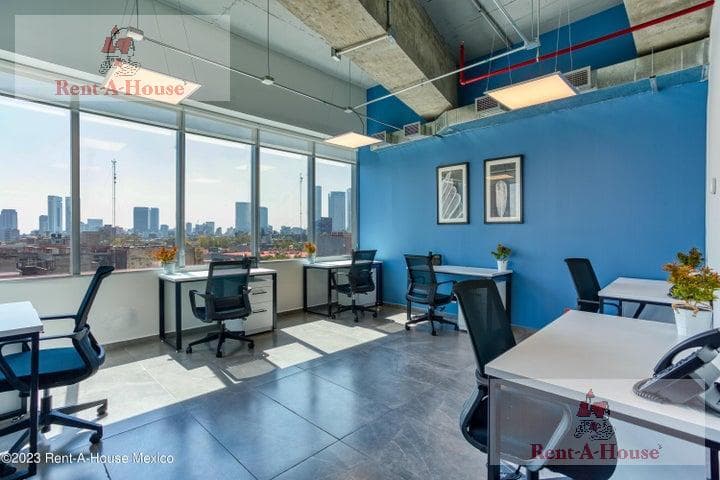 Furnished Office for Rent in Miguel Hidalgo, Anahuac, RT 26-2145.