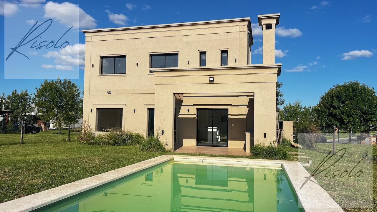 House for Sale, Pool, 3 Bedrooms, Office. Gated Community, Puertos - Araucarias, Escobar