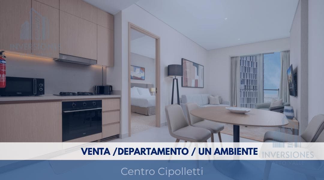 For Sale / Downtown Cipolletti / Apartment Under Construction