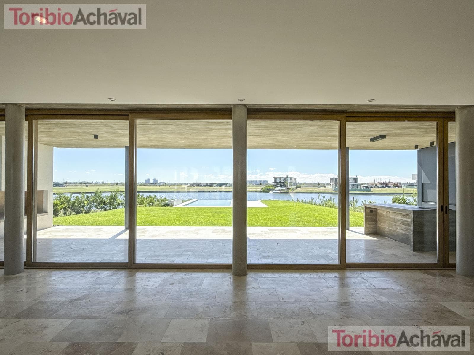 Brand-new, waterfront, premium home with 9 rooms for sale in Los Puentes, Nordelta