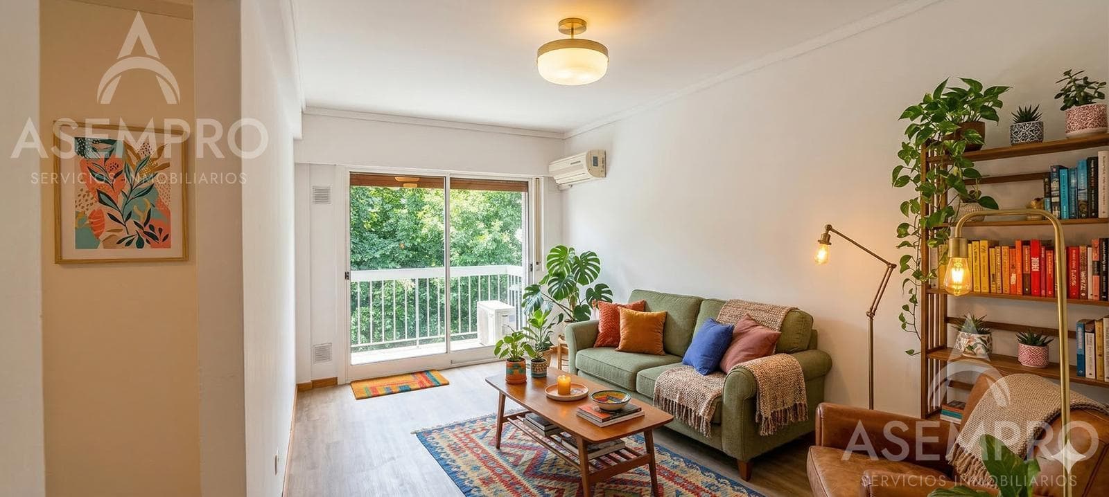 Departamento tres ambientes con balcón y cochera en venta en Villa Urquiza