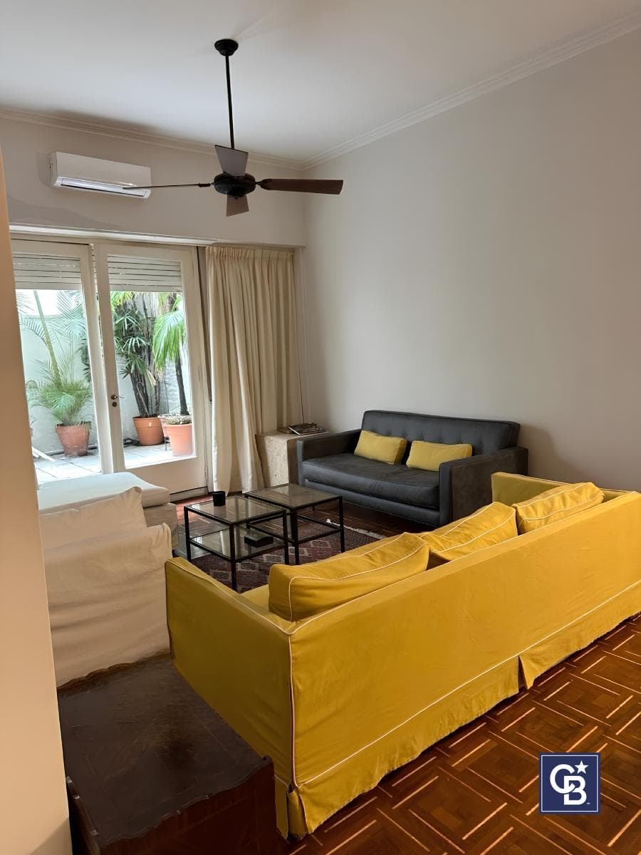 4-room apartment for rent with 2 private terraces, in excellent condition in Recoleta