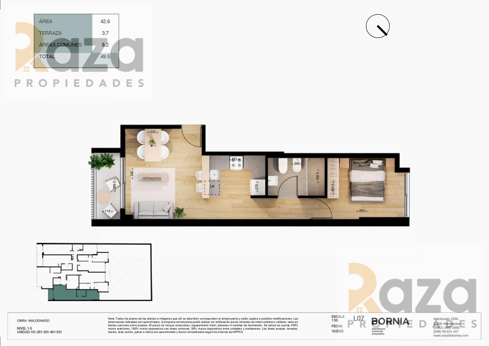 1-Bedroom Apartment for Sale in Cordon