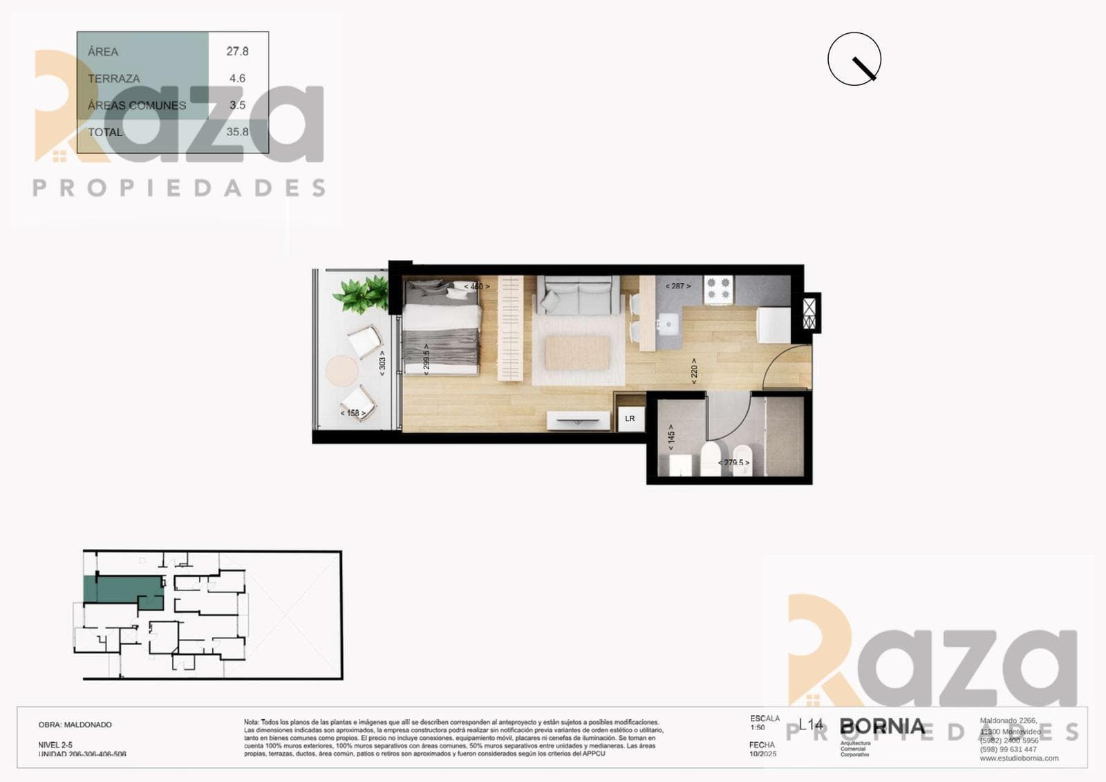 Studio Apartment for Sale in Cordon