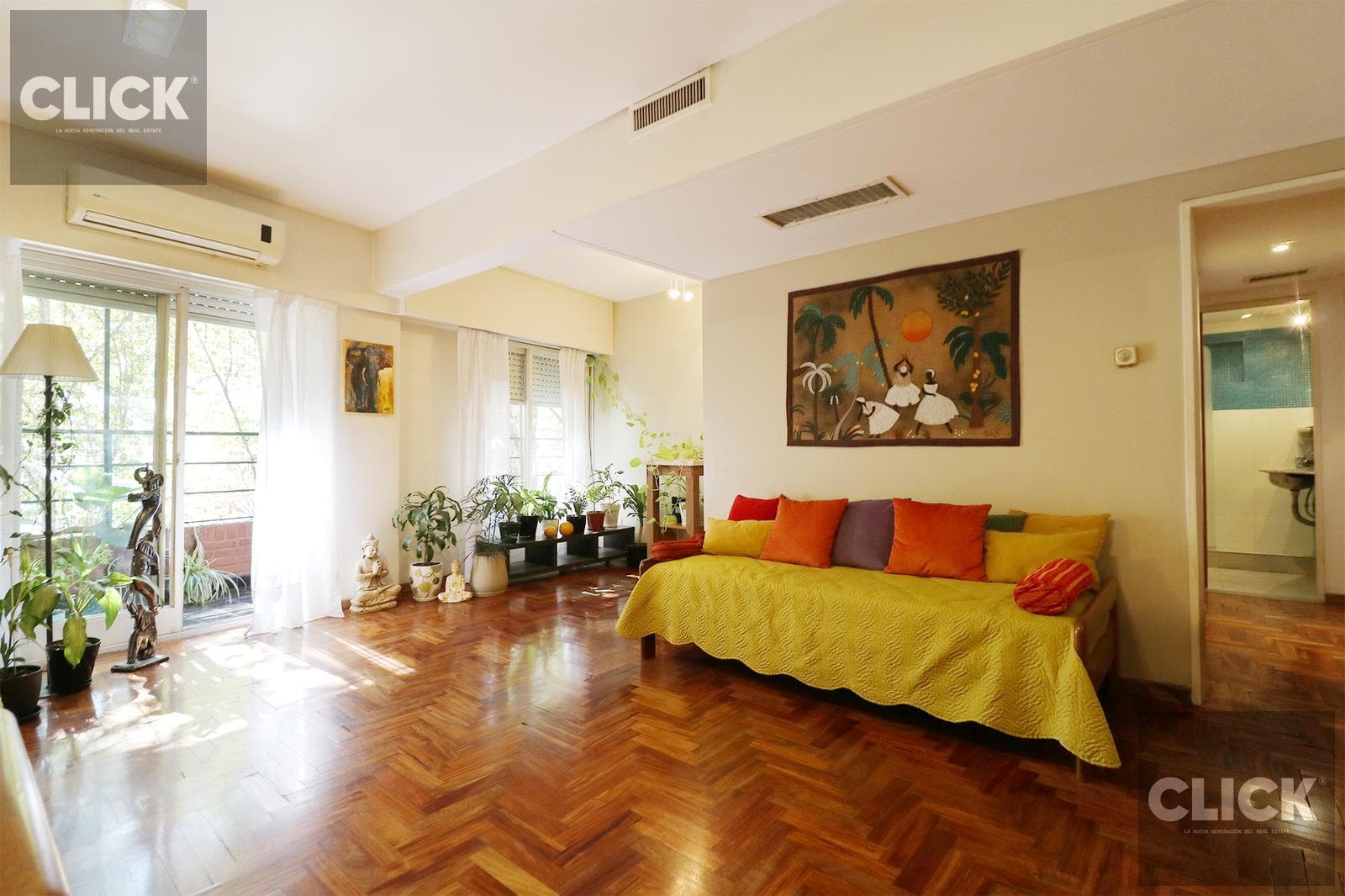 For Sale - 4-room apartment with balcony - maid's quarters - Palermo