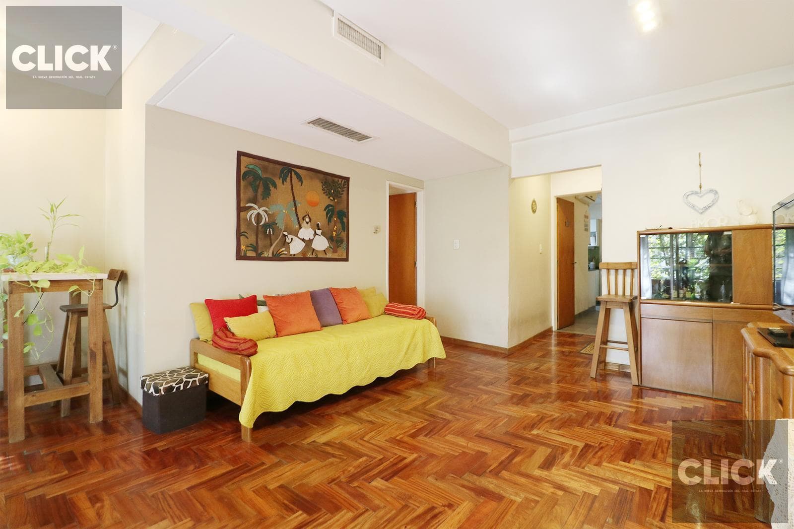 For Sale - 4-room apartment with balcony - maid's quarters - Palermo