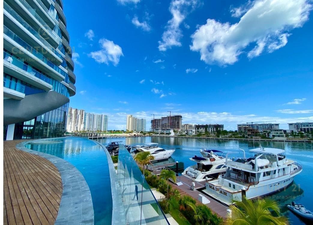 2-Bedroom Furnished Apartment for Rent in Shark Towers, Cancún | C4122