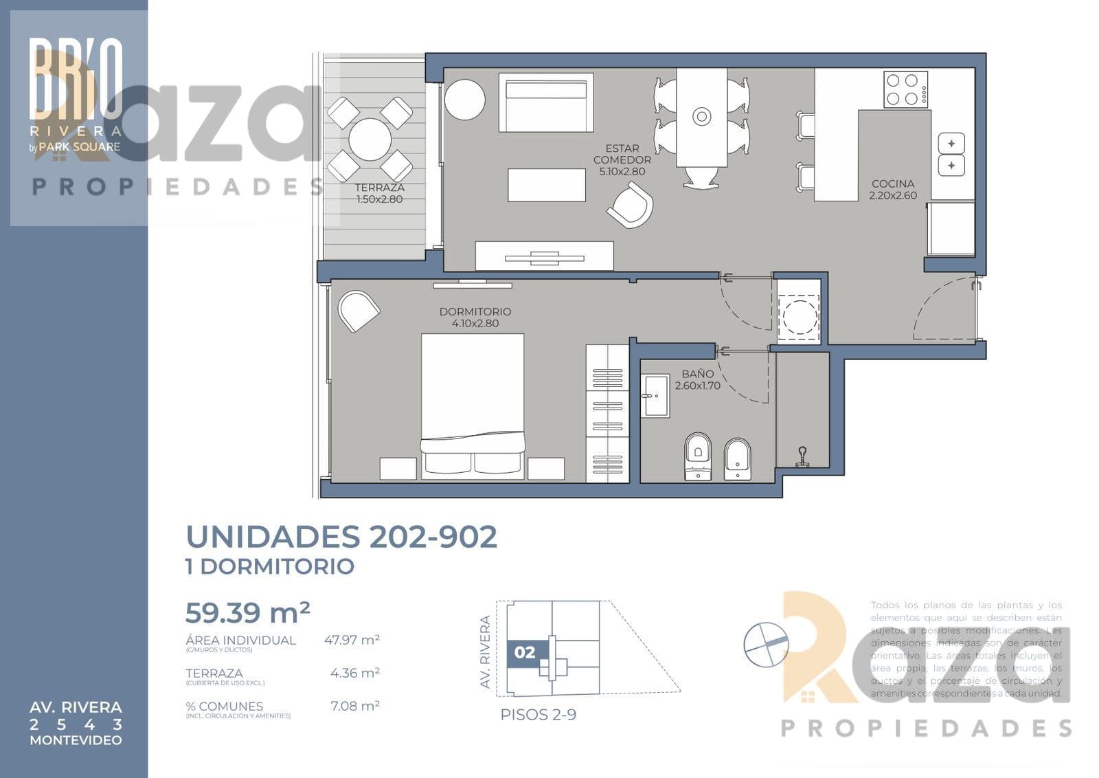 1-Bedroom Apartment for Sale in Pocitos