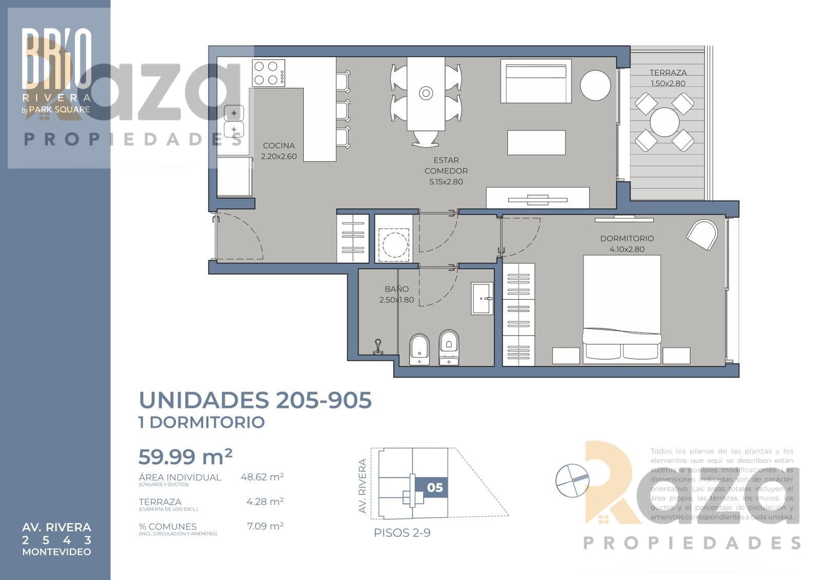 1-Bedroom Apartment for Sale in Pocitos