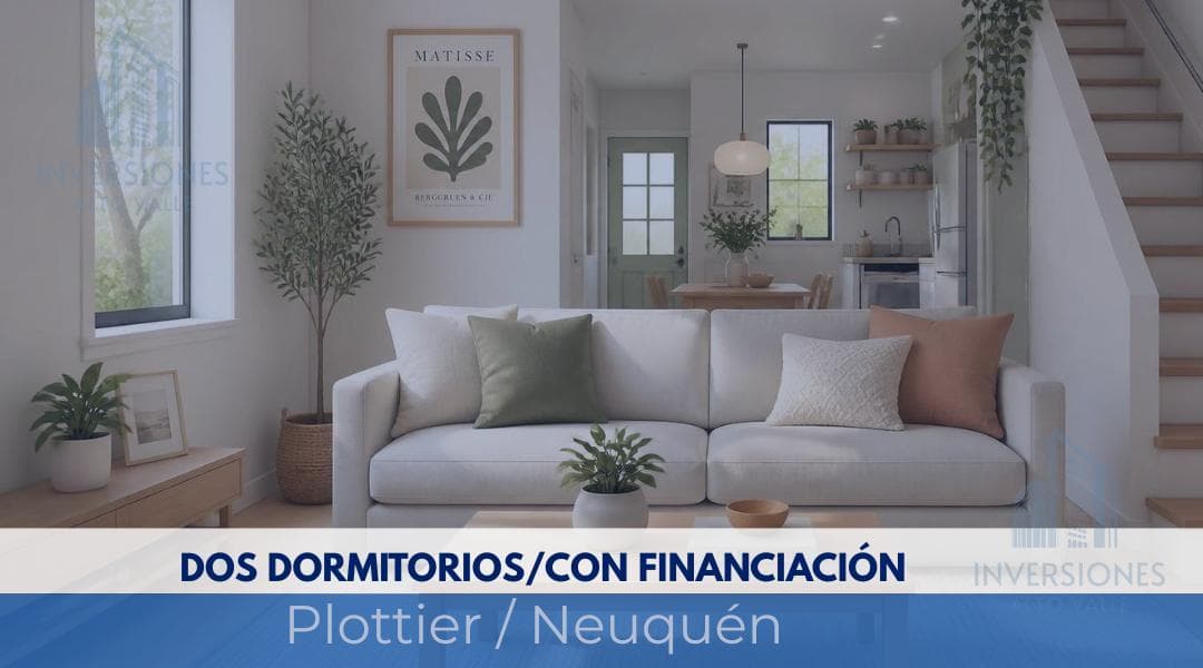 Plottier, Two-Bedroom Duplex for Sale / Financing Available