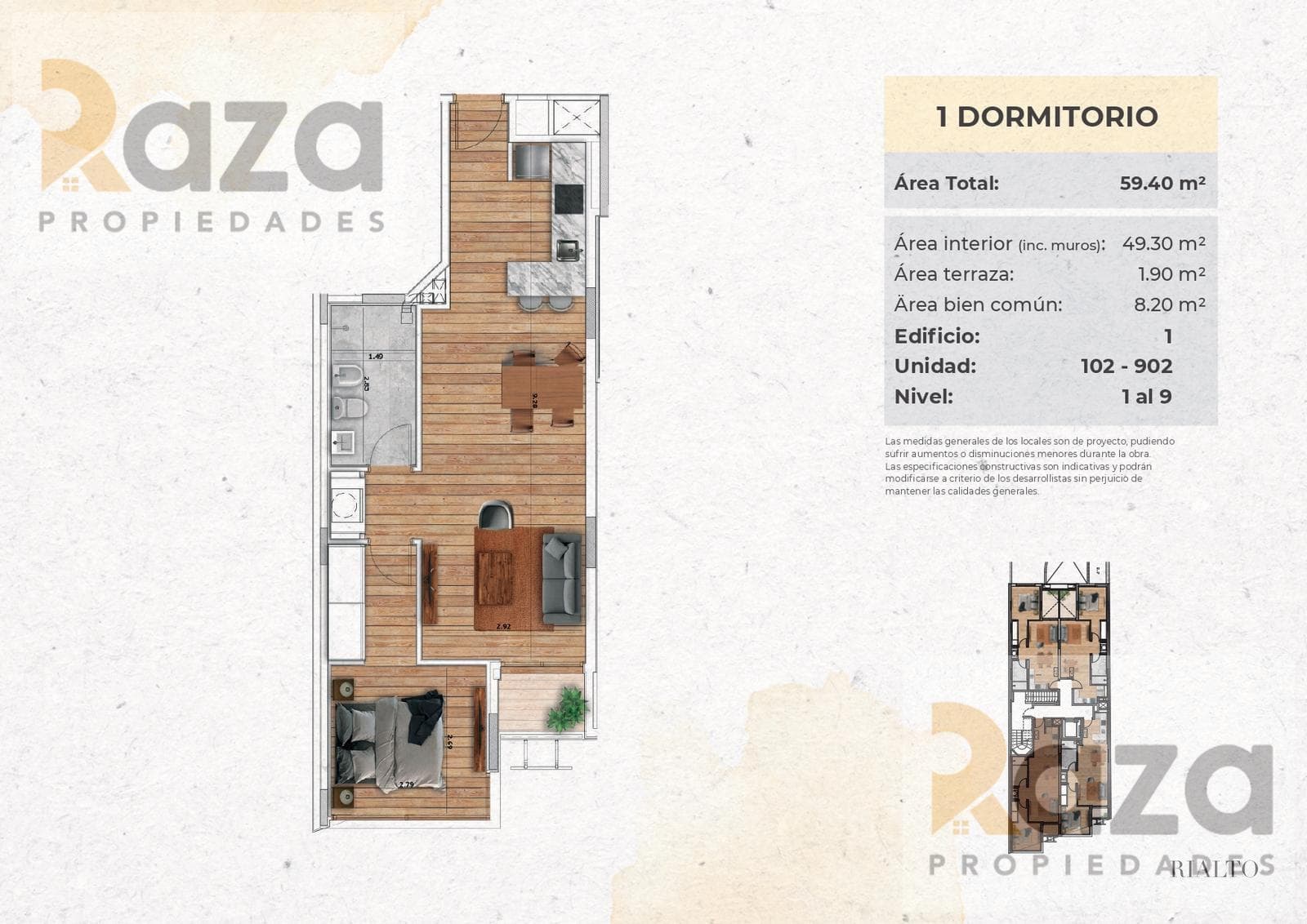 1-Bedroom Apartment for Sale in Cordon