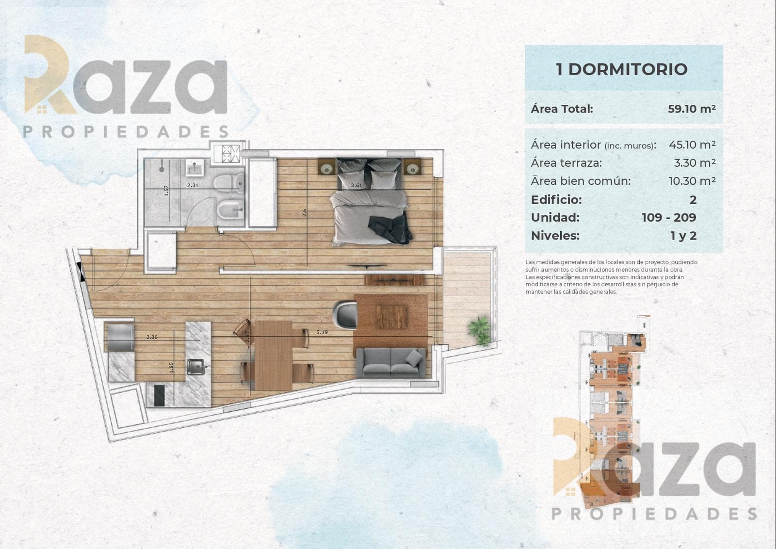1-Bedroom Apartment for Sale in Cordon