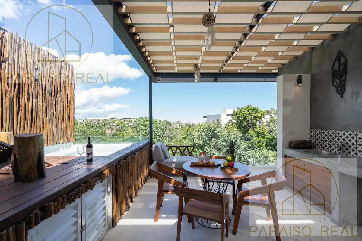 PH Studio in Panoramic for Sale - Private roof with pool