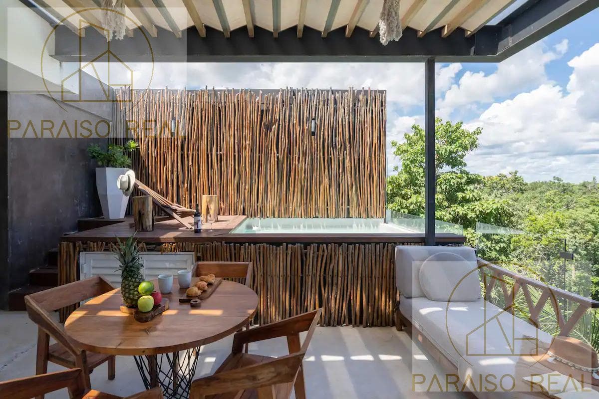 PH Studio in Panoramic for Sale - Private roof with pool