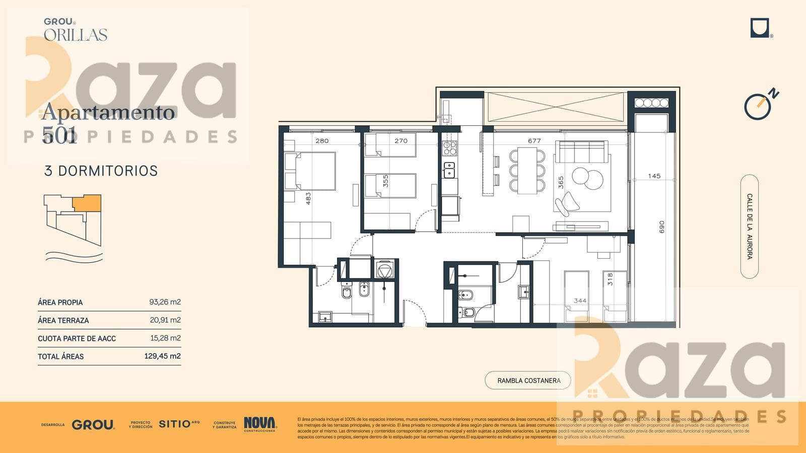 3-Bedroom Apartment for Sale in Ciudad de la Costa
