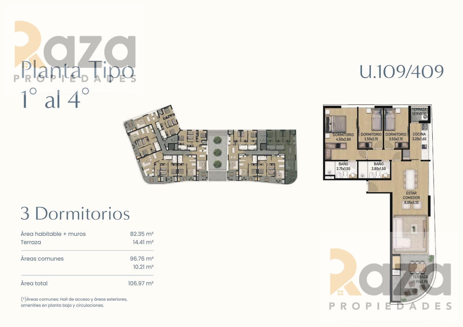 3-Bedroom Apartment for Sale in Ciudad de la Costa